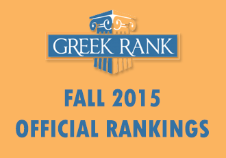 Fall 2015 Official Rankings