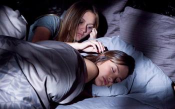 Photo Of Two Girls In Bed