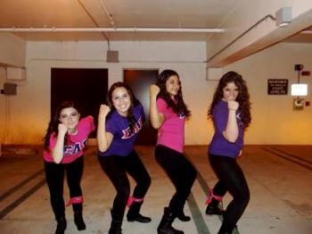 Photo Of Sorority Girls Sigma Lambda Gamma At UCLA 