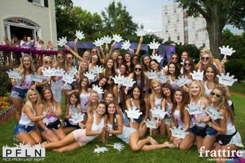 Zeta Tau Alpha Pledge Class At Florida State University