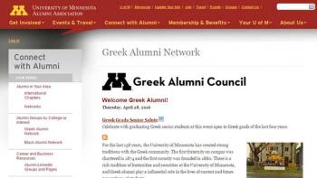 Minnesota Greek Alumni Network
