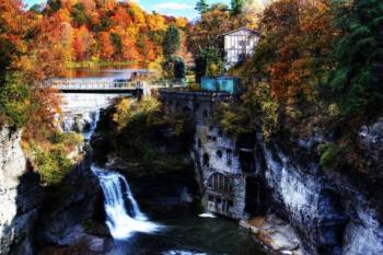 Cornell's Triphammer Falls