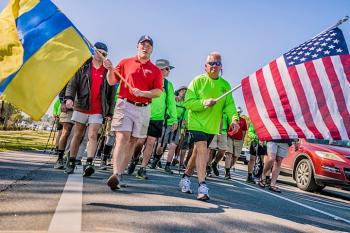 Troy University's ATO's Walk Hard For Heroes This Month