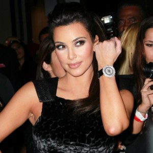 Kim Kardashian is on time